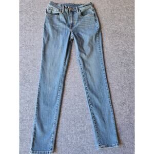 Levi's Jeans Women's 26 Blue Skinny High Rise Stretch Denim Style 18882